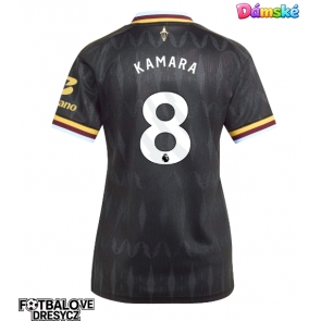 Aston Villa Boubacar Kamara #8 Dámské Venkovní Dres 2026-27 Krátký Rukáv